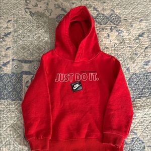 Nike Kids Bold Red Hoodie